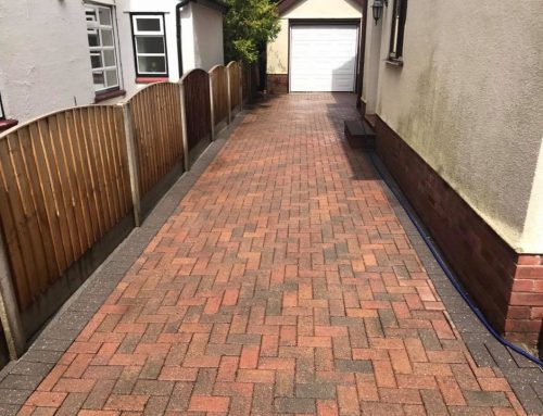 Block Paving Driveway Clean